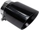 Ακροφύσιο σιγαστήρα 101mm είσοδος 67mm Gloss Black