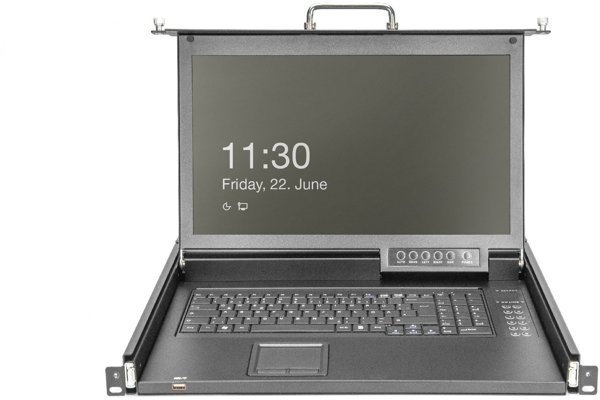 Konsola KVM Digitus KVM Digitus 17" TFT Konsole GE Tastatur