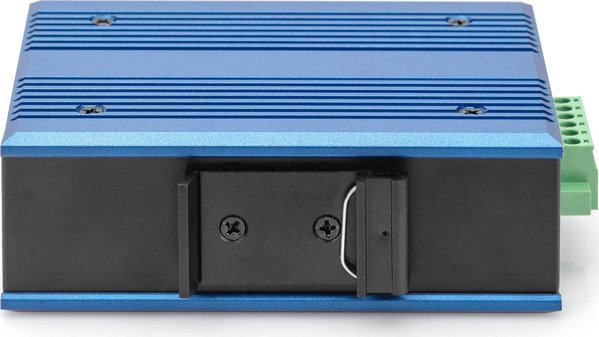 Μετατροπέας οπτικών ινών Digitus Digitus DN-652103-1 μετατροπέας δικτύου 1000 Mbit/s Πολυλειτουργικός, Μονός Μαύρος, Μπλε