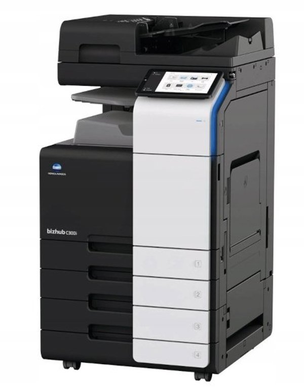 Konica-Minolta BizHub C301i ADXK021 (RADF, podstawa, 2 tace, tonery)