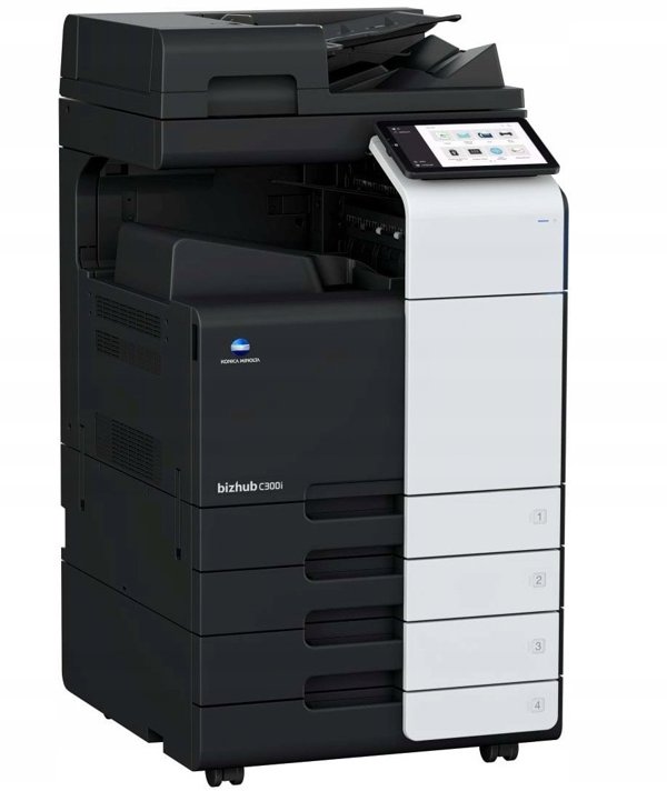 Konica-Minolta BizHub C301i ADXK021 (RADF, podstawa, 2 tace, tonery)