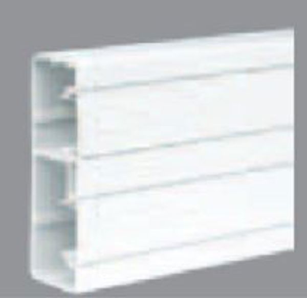 Kontakt-Simon Διπλός καλωδιοκάναλος Cabloplus PVC 160x55mm λευκός (TK12122/9)