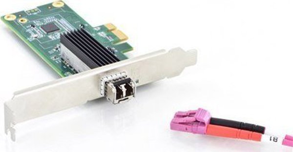 Digitus Κάρτα Δικτύου PCI Express Gigabit Ethernet SFP, Intel Chipset, Χαμηλού Προφίλ, DN-10160