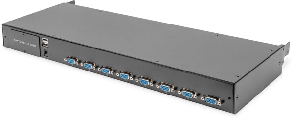 Konsola KVM Digitus KVM Digitus 19" TFT Konsole GE Tastatur