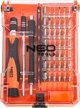 Neo Ακροδέκτες Ακριβείας με Λαβή, Σετ 45 Τεμαχίων
