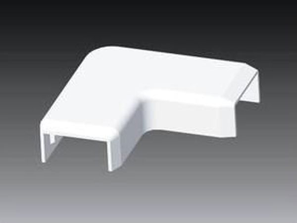 Kopos Γωνιακή Καλύπτρα LHD 40 x 40mm Λευκή