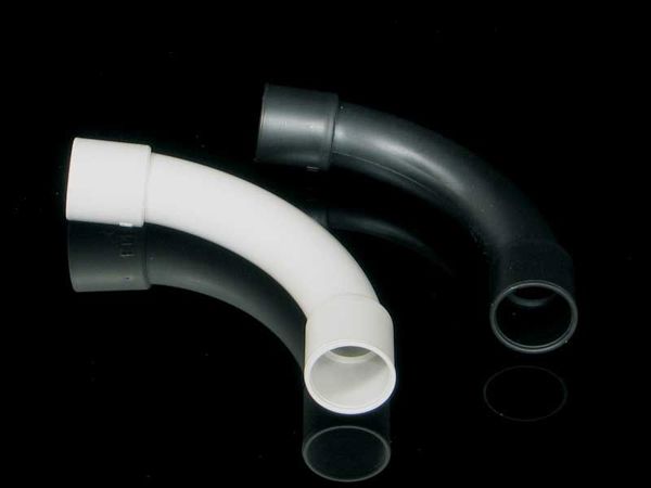 Kopos Kolano czarne 90stopni fi 20mm (4120 HF FB CZARNE)