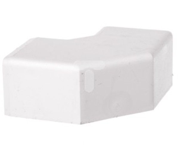 Kopos Επίπεδη γωνία 25.2x20.2mm 90° κρεμ-λευκή LHD 25x20