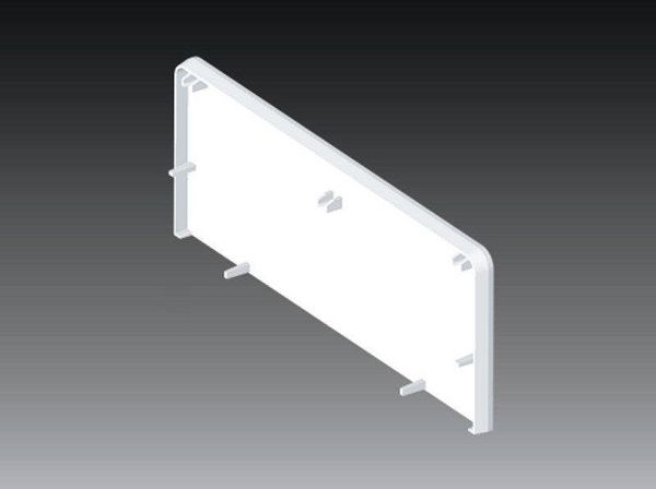 Kopos Pokrywa koncowa kanalu 160x63mm kremowo-biala