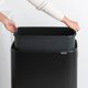 Κάδος Απορριμμάτων Brabantia Push Bin Για Διαλογή Απορριμμάτων 60L, Μαύρος