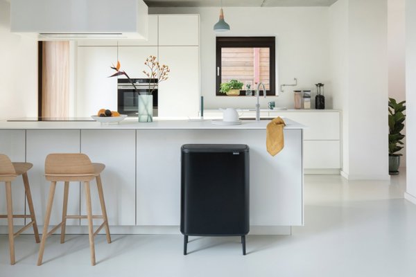 Κάδος Απορριμμάτων Brabantia Push Bin Για Διαλογή Απορριμμάτων 60L, Μαύρος