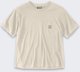 Koszulka Carhartt Lightweight Oat Milk