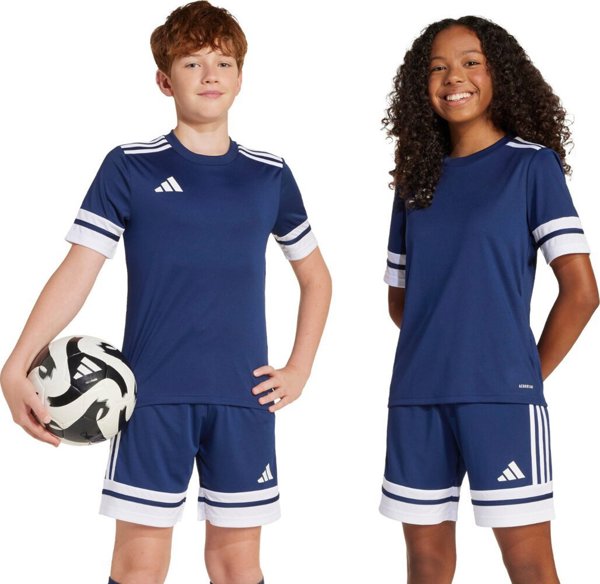 Koszulka dla dzieci adidas Squadra 25 granatowa JJ0053 116cm