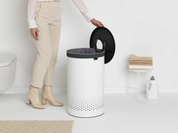 Kosz na pranie Brabantia 60L biały