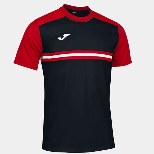 Koszulka Joma Camiseta Manga Corta Hispa IV r. M czarno-czerwona