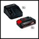 Einhell GE-CM 36/33 Li Kit Χλοοκοπτικό Μπαταρίας 36V με 2 Μπαταρίες 2.5Ah για Έως 250m²