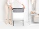 Brabantia Καλάθι Απλύτων 60L Χωρίς Κάλυμμα Λευκό (200502)
