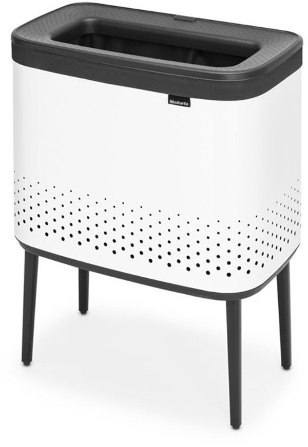 Brabantia Καλάθι Απλύτων 60L Χωρίς Κάλυμμα Λευκό (200502)