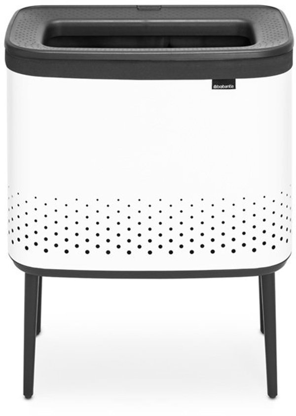 Brabantia Καλάθι Απλύτων 60L Χωρίς Κάλυμμα Λευκό (200502)