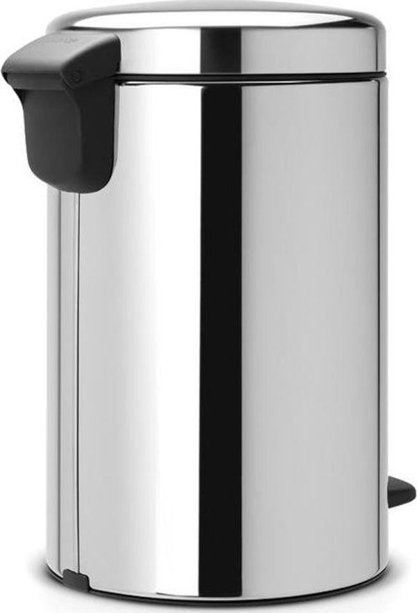 Κάδος απορριμμάτων Brabantia New Icon με πεντάλ ασημί (920005116)