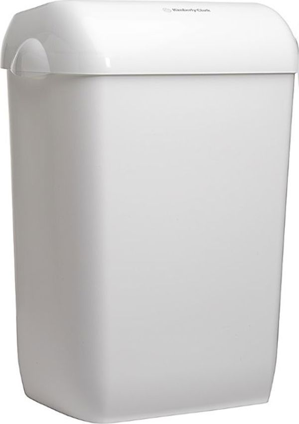 Kimberly-Clark Aquarius Κάδος Απορριμμάτων 43lt, Λευκός Πλαστικός, 6993000