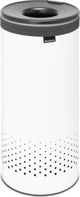 Brabantia Καλάθι Ρούχων με Κάλυμμα, Στρογγυλό, 35L, Λευκό (304866)