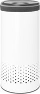Brabantia Καλάθι Ρούχων με Κάλυμμα, Στρογγυλό, 35L, Λευκό (304866)
