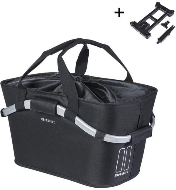 Basil Classic Carry All Πίσω Καλάθι Ποδηλάτου με Σύστημα MIK, 22L, Μαύρο (2025)