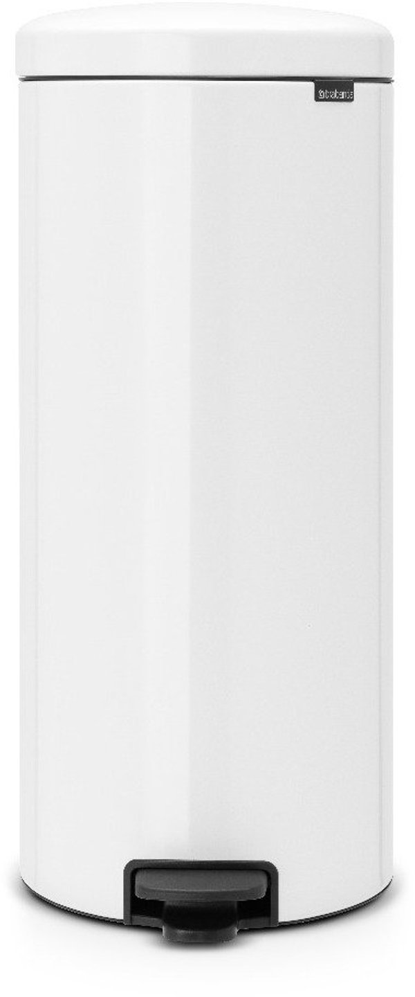 Brabantia NewIcon Κάδος Απορριμμάτων με Πεντάλ, 30Lt, Λευκός (11 17 85)