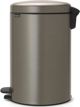 Brabantia New Icon Κάδος Απορριμμάτων με Πεντάλ 30L Ασημί (114045)