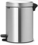 Κάδος Απορριμμάτων Brabantia New Icon με Πεντάλ 30L Ασημί