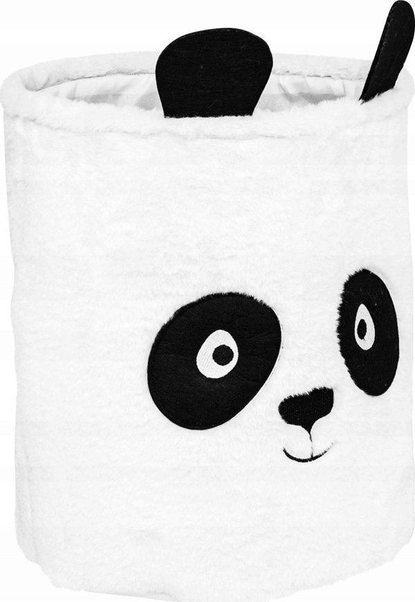 Καλάθι για παιχνίδια PANDA με αυτιά, Ø 35 cm