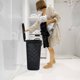 Bathroom Solutions Καλάθι Για Άπλυτα Με Καπάκι, 60 Λίτρα, Μαύρο