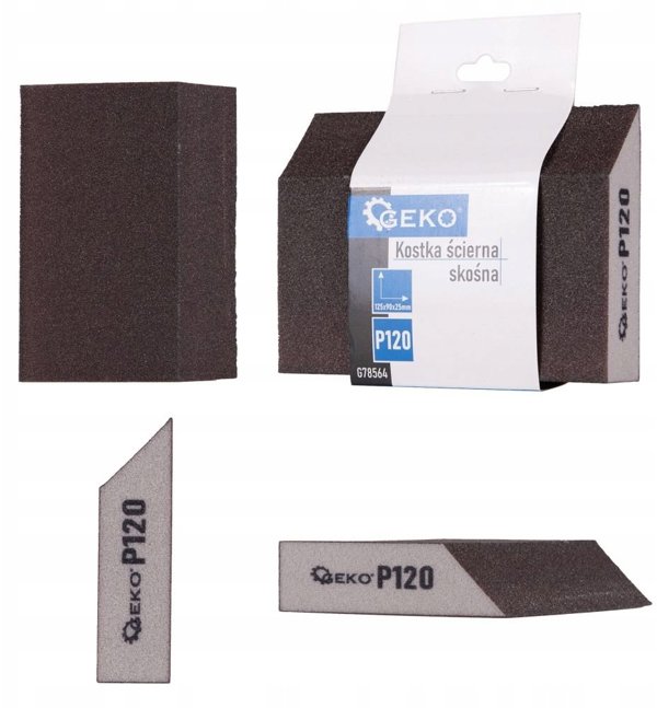 Γωνιακή γυαλόχαρτο 125x90x25mm P120 (250)