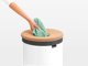 Brabantia Καλάθι Απλύτων 60L, Λευκό, Πτυσσόμενο & Ανθεκτικό