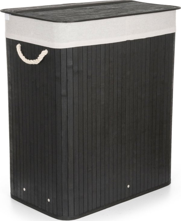 Καλάθι πλυντηρίου G21 Laundry box with partition G21 63555162, 105l, bamboo