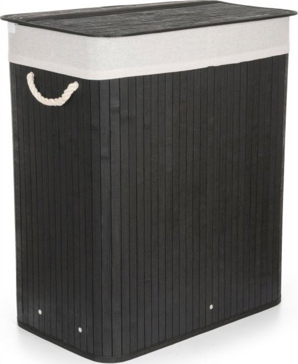 Καλάθι πλυντηρίου G21 Laundry box with partition G21 63555162, 105l, bamboo