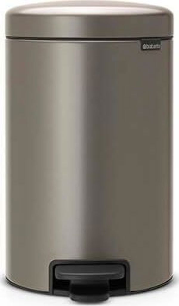 Brabantia NewIcon Κάδος Απορριμμάτων με Πεντάλ, 30lt, Γκρι (113628)