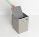 Brabantia Καλάθι Απλύτων 35L Γκρι - Πτυσσόμενος Κάδος Ρούχων