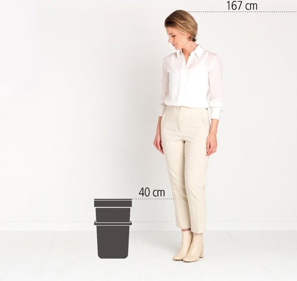 Κάδος Απορριμμάτων Brabantia Sort & Go, 16L, Jade Green