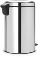 Brabantia NewIcon Κάδος Απορριμμάτων με Πεντάλ, 30L, Ασημί