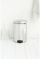 Brabantia NewIcon Κάδος Απορριμμάτων με Πεντάλ, 30L, Ασημί