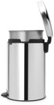 Brabantia NewIcon Κάδος Απορριμμάτων με Πεντάλ, 30L, Ασημί