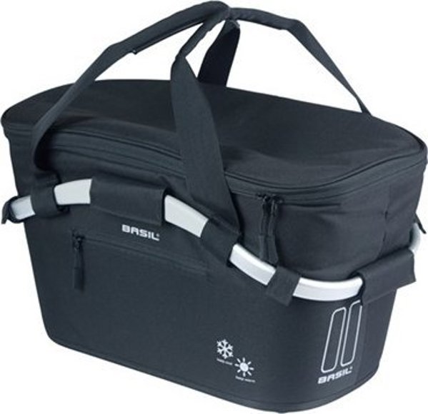 Basil Classic Carry All Iso Καλάθι Ποδηλάτου Πίσω Πορτμπαγκάζ με Σύστημα MIK, 18L, Μαύρο