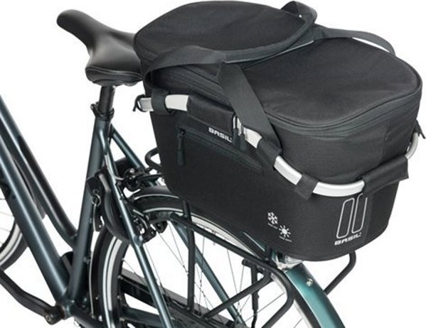 Basil Classic Carry All Iso Καλάθι Ποδηλάτου Πίσω Πορτμπαγκάζ με Σύστημα MIK, 18L, Μαύρο