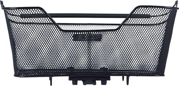 Καλάθι για σχάρα BASIL BASE XL REAR BASKET, MIK με αντάπτορα για τοποθέτηση, Ατσάλινο, Μαύρο (Eco Bottom) (NEW 2025)