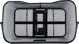 Καλάθι για σχάρα BASIL BASE XL REAR BASKET, MIK με αντάπτορα για τοποθέτηση, Ατσάλινο, Μαύρο (Eco Bottom) (NEW 2025)