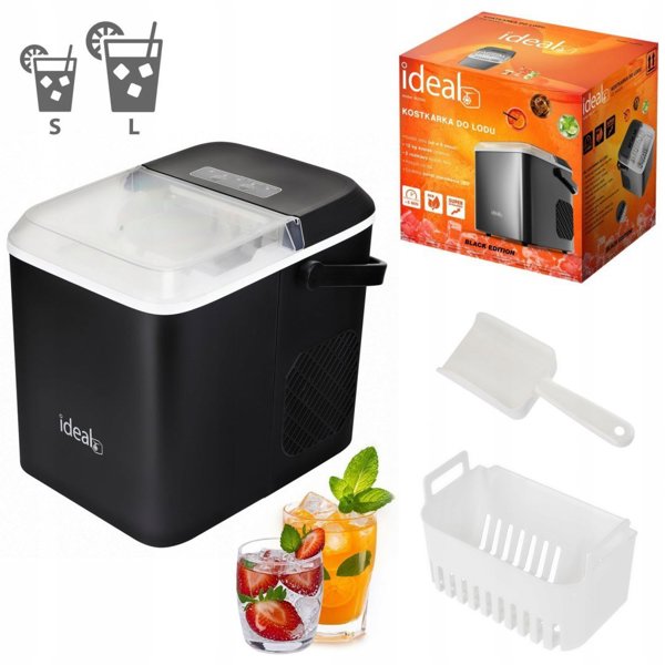 Kostkarka do lodu Ideal Μηχανή πάγου οικιακή 12 kg 100W