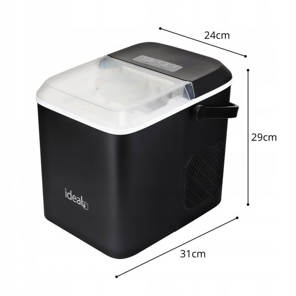 Kostkarka do lodu Ideal Μηχανή πάγου οικιακή 12 kg 100W