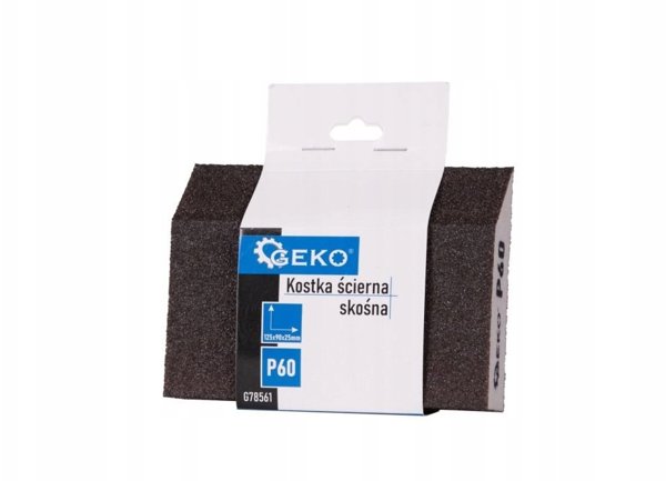 Kostka scierna skosna 125x90x25mm P60 (250)